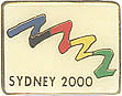 Sydney 2000 White Sq. Bid Pin