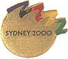 25mm Bid Pin, 5 color logo & gold fill