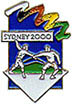 Pinstop Sydney 2000 Bid pin, Athletes-Fencing