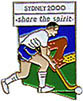 Pinstop Sydney 2000 Bid pin, Athletes-Field Hockey