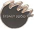 13mm Bid Pin, Silver logo & black fill