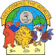 SOG-5003 - Oversized Mascot Globe Pin