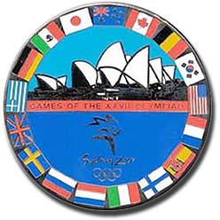 Host Nations Oversize pin
