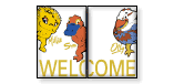 Mascots Sliding Door pin