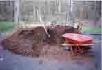 I had 5 cubic yards of mulch delivered to my house