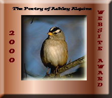 The Poetry of Ashley Alquine Website Award