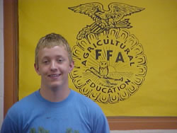 Treasurer Colby Diamond