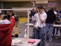 Sam Smith at Poultry Judging