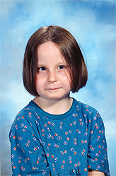 Emma- Sept. 2001 Age 5- Kindergarten