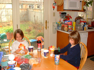 making gumdrop trees