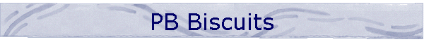 PB Biscuits