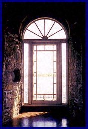 Stunning window in Alster Tower overlooks the St Lawrence River