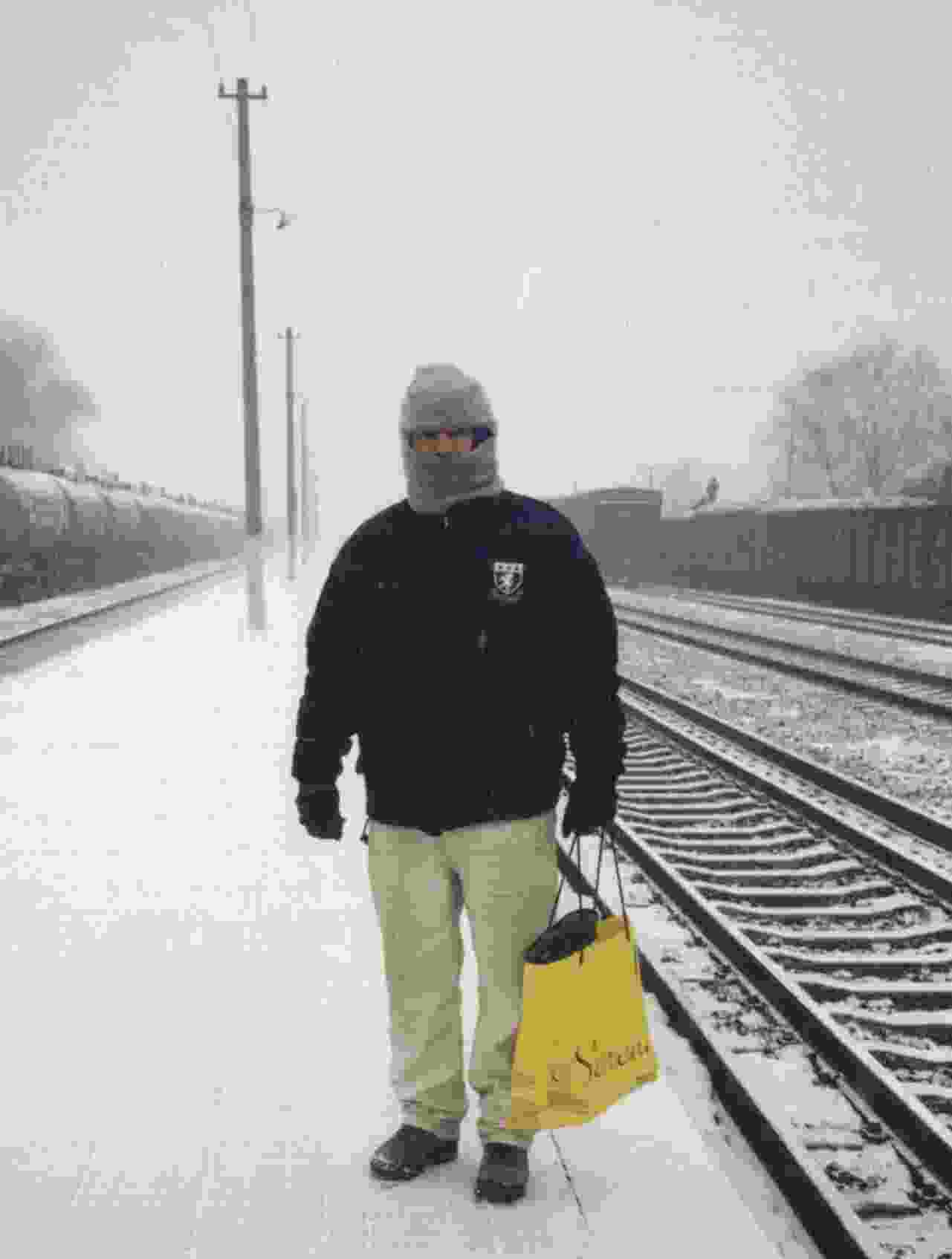 Tom at the Railway
