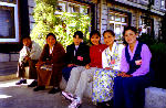 The helpful staff at Yak Hotel