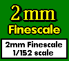 2mm Finescale, 1/152 scale.