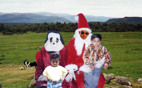 Hritik Roshan with Akash