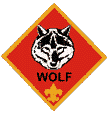 Wolf badge