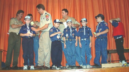 Den 9 receives their awards