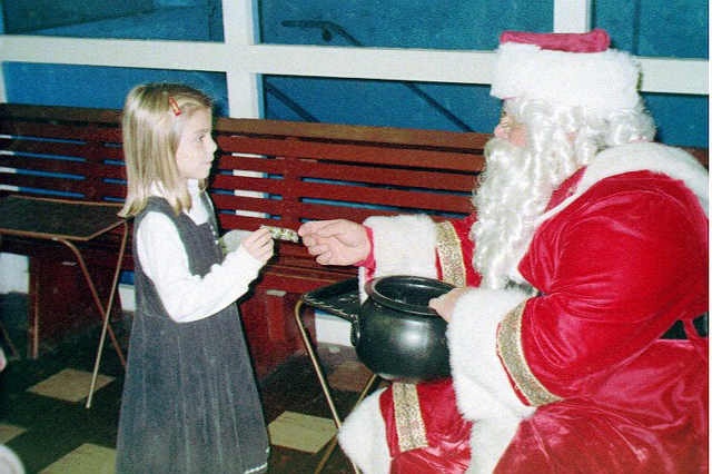 Santa visits the Pack