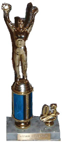 We received a trophy for Best Pack Booth related to Advancements