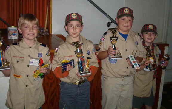 Webelos Division Winners