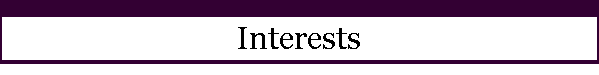 Interests