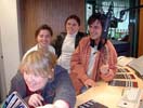 Maite and Paddy in interview at Radio Antenne