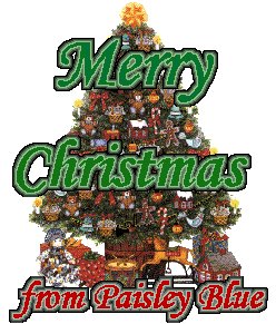 Merry Christmas from Paisley Blue