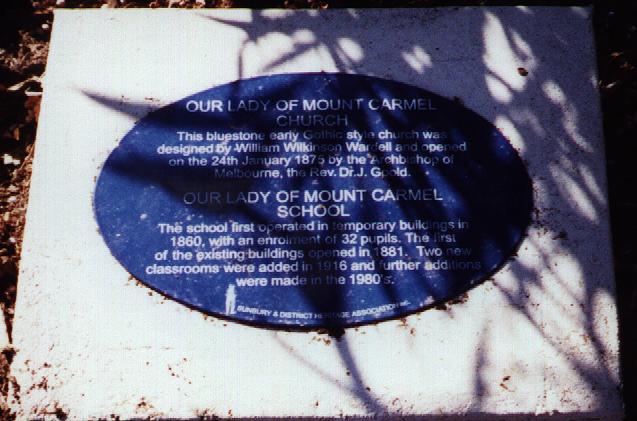 Historic Plaque