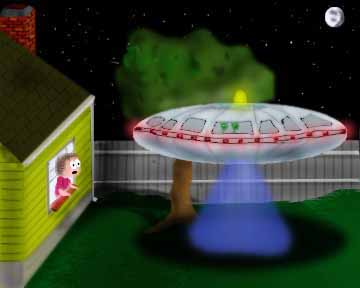 UFO landed
