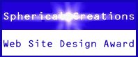 Spherical Creations Web Site Resource Center Award of Excellency