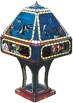 Fish Lamp - Aphrodite's Treasure