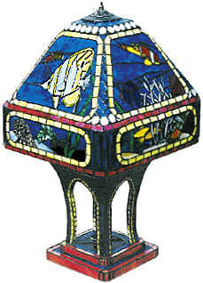 Fish Table Lamp