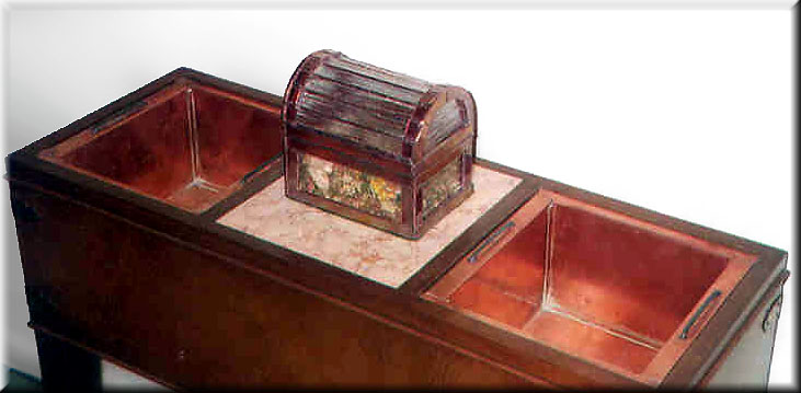 Tresaure chest open