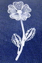 Silver Filigree Brooch