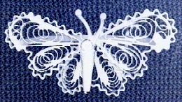 Silver Filigree Brooch