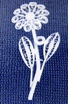 Silver Filigree Brooch