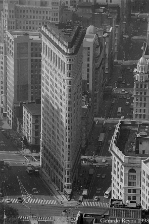 Iron Plate, Form Empire State. New York USA 1998, gsrc