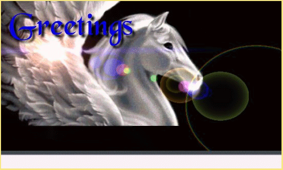 Unicorn Greeting Card