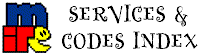 MIRC Sevices & Codes Index
