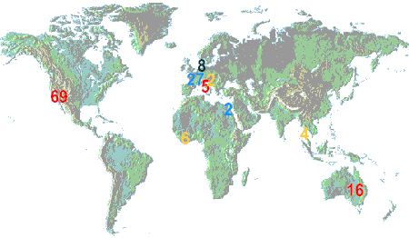 world map