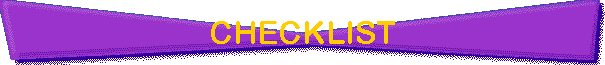 CHECKLIST