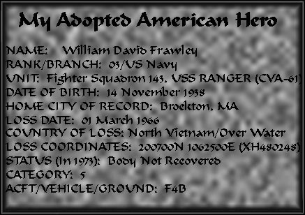 William D. Frawley, USN