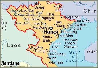 Area of crash.