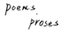 Poems List