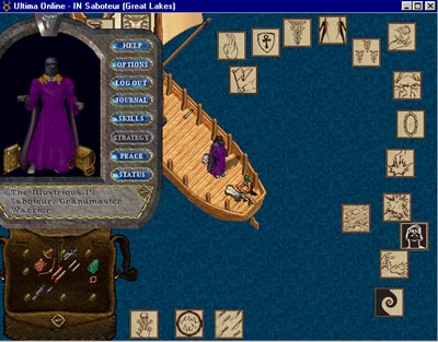 My character on Great Lakes