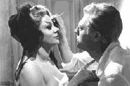 Sandra Milo and Marcello Mastroianni in 8� (JPG, 14 KB)