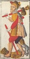 Jacques Vi&eacute;ville's Tarot (17th century) - H&eacute;ron, France