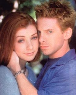 Willow and Oz: Alyson Hannigan as the Witch and Seth Green as the Wolf