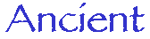 ANCIENT SCRIPT